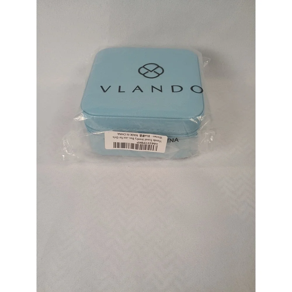 VLANDO Travel Jewelry Box 4 1/2
